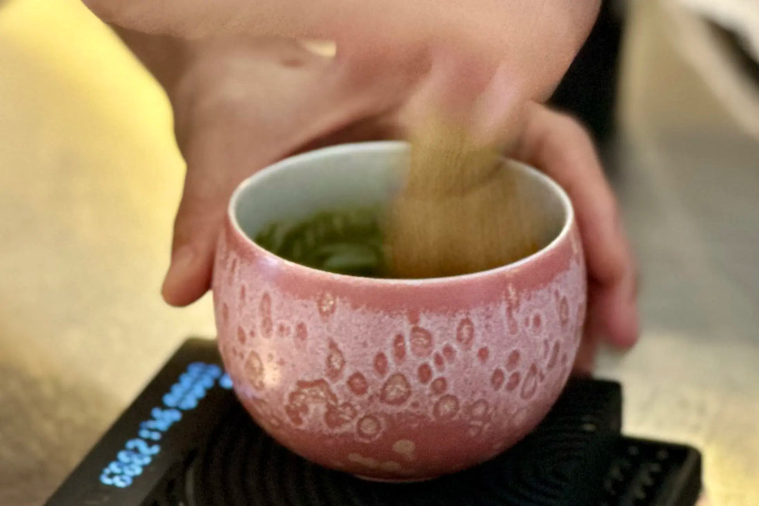 How to Whisk Matcha in a Narrow Cup Without Splashing