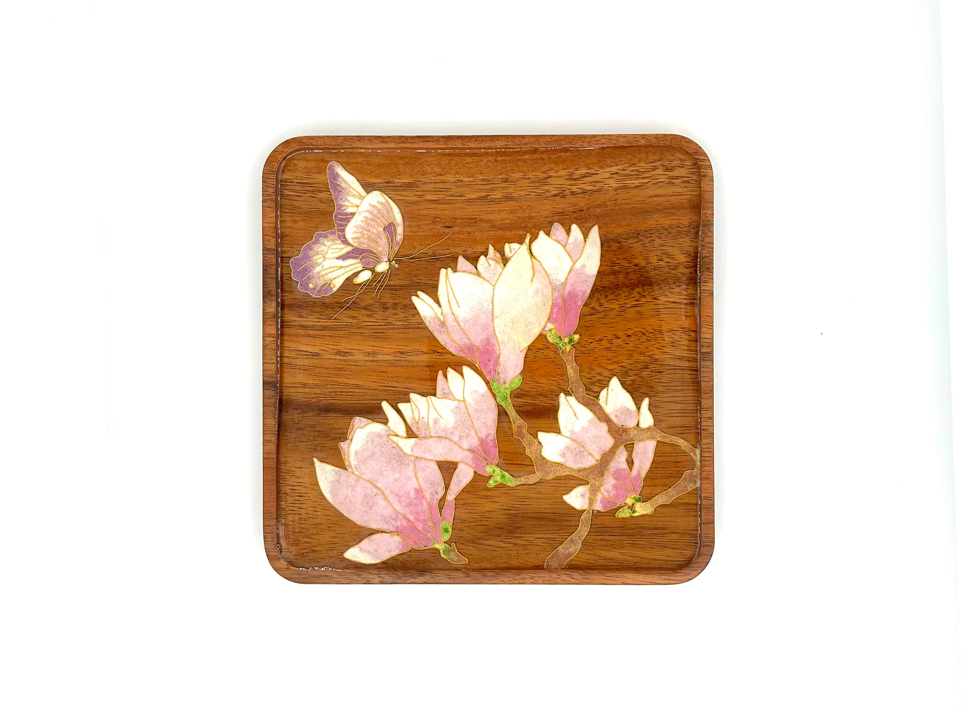 Cloisonné Harmony Serving Tray
