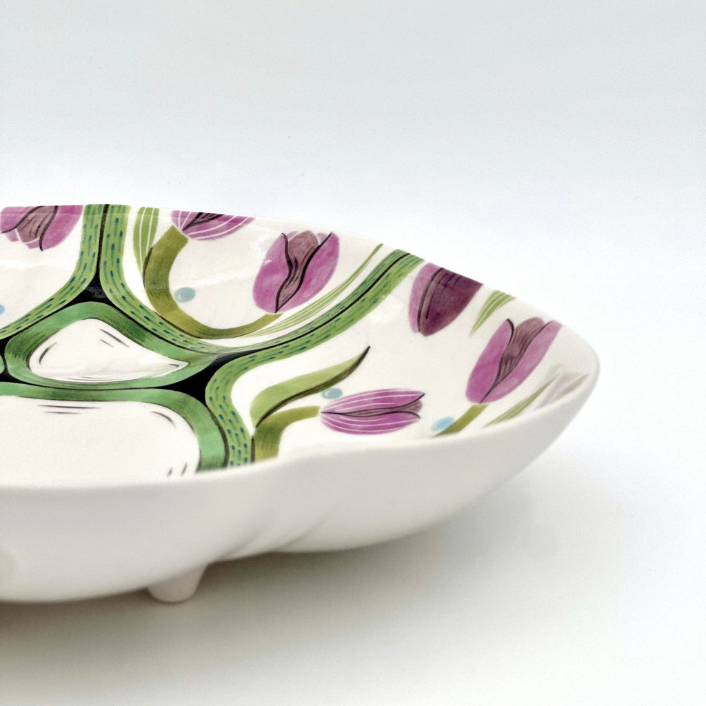 Ascending Tulip Platter