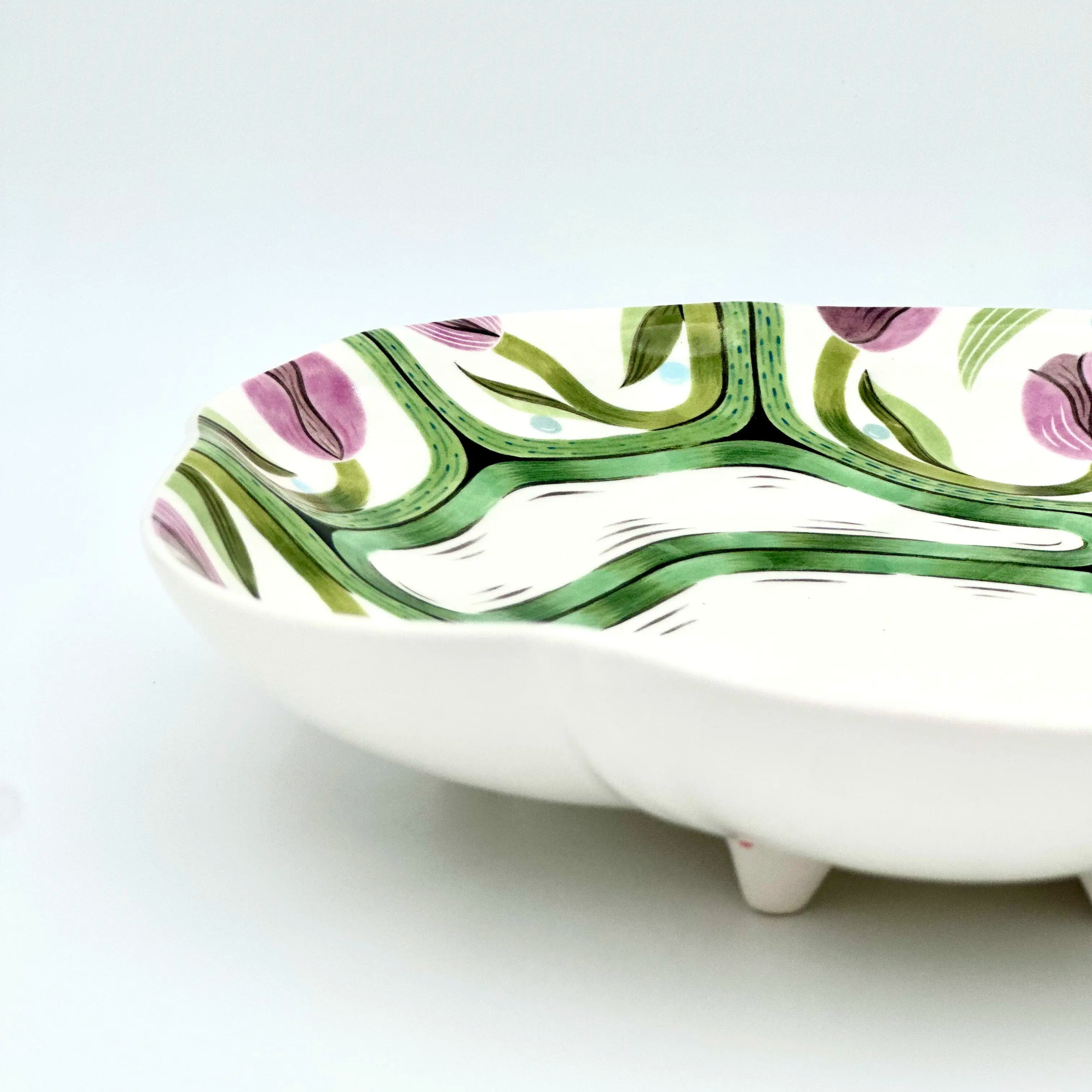 Ascending Tulip Platter