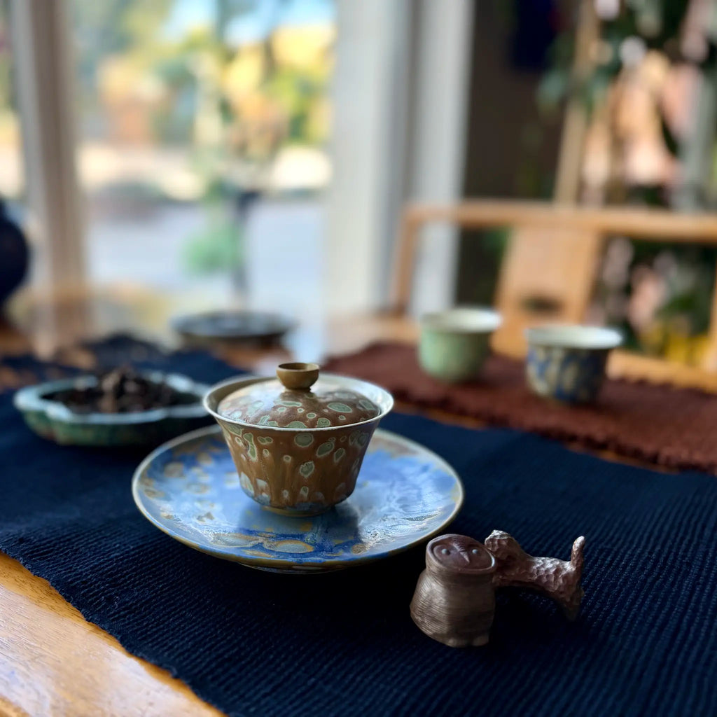 Ember Gaze Wood-Fired Owl Tea Pet