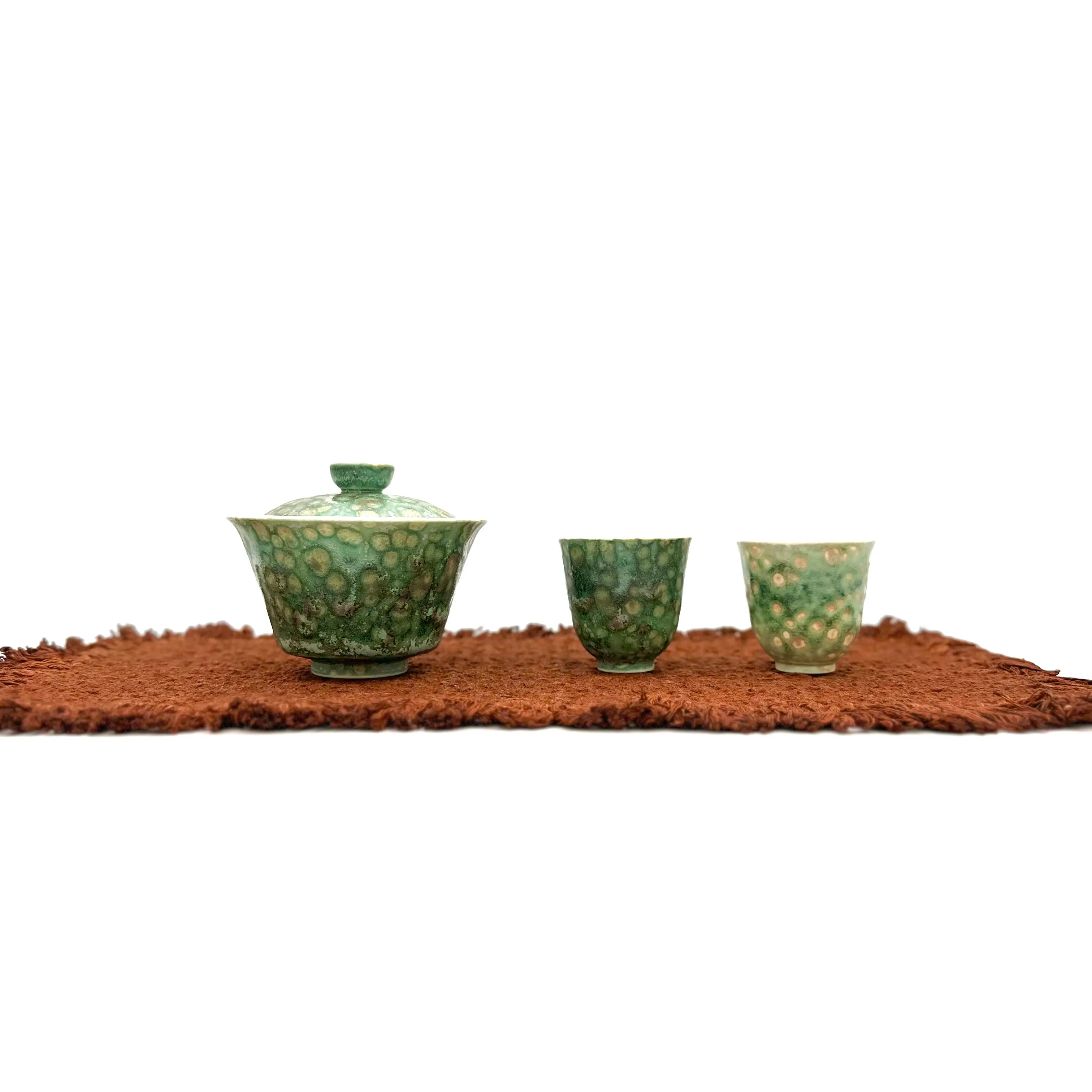 Emerald Current Elemental Porcelain Gaiwan 100ml