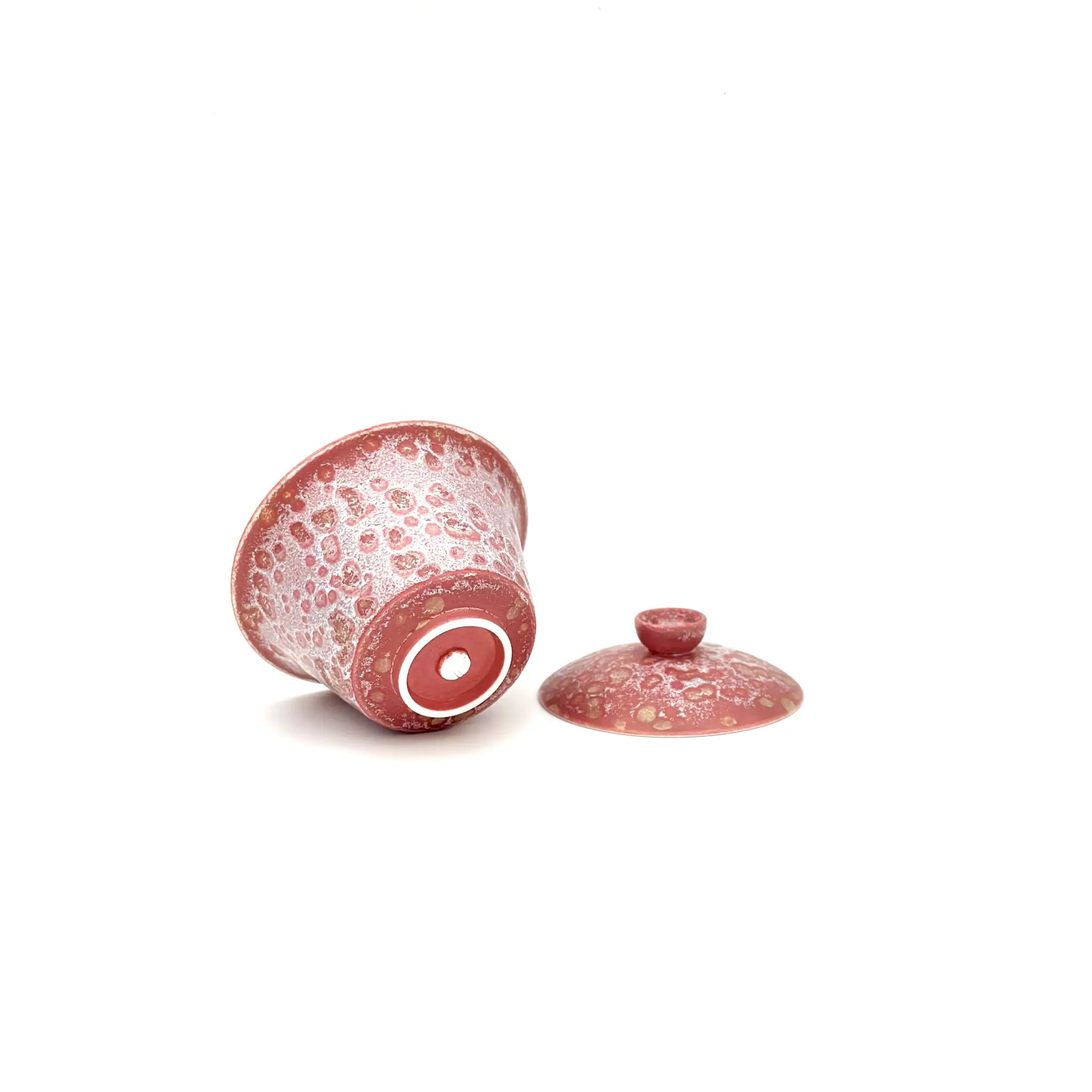 Frosted Rose Elemental Porcelain Gaiwan 100ml