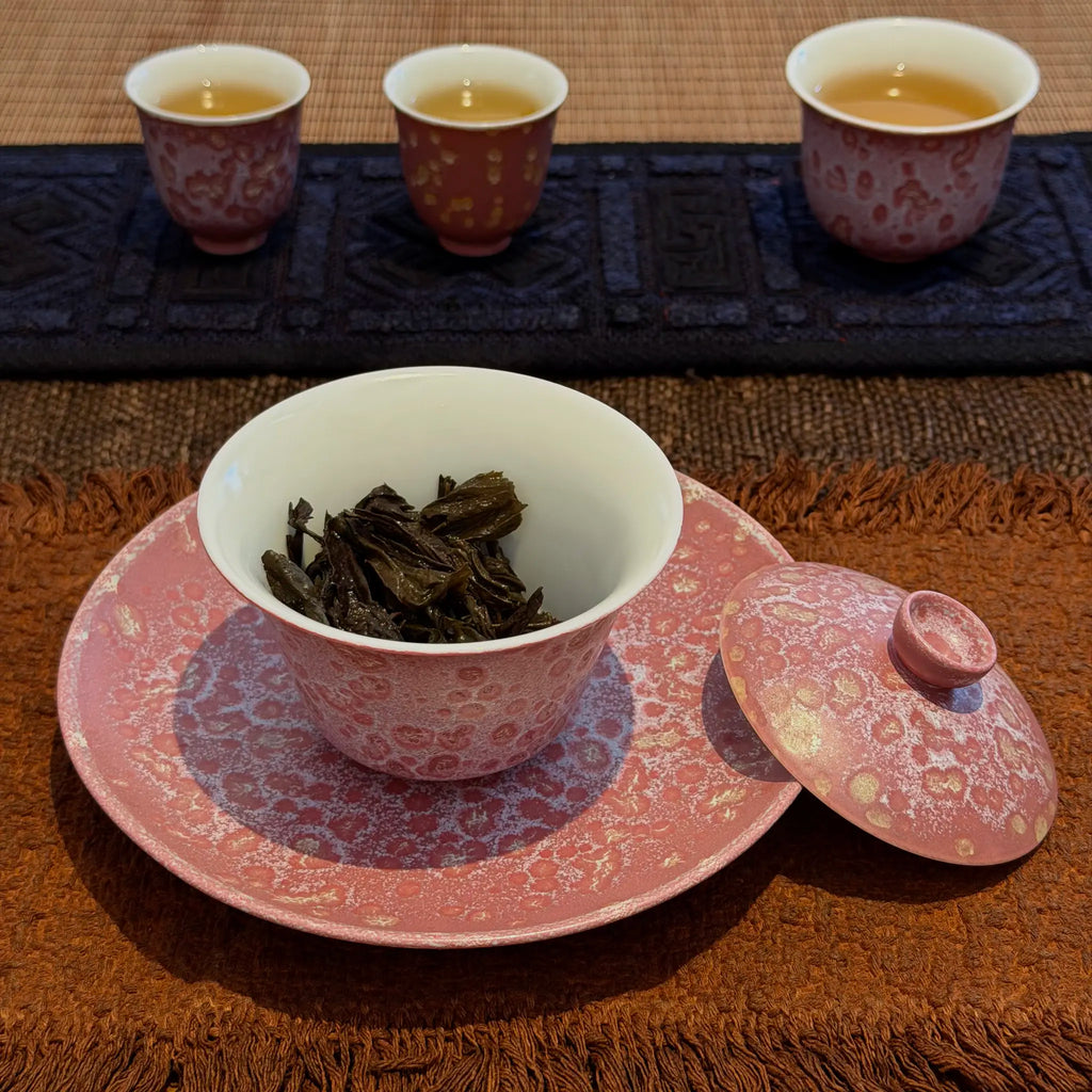 Frosted Rose Elemental Tea Boat