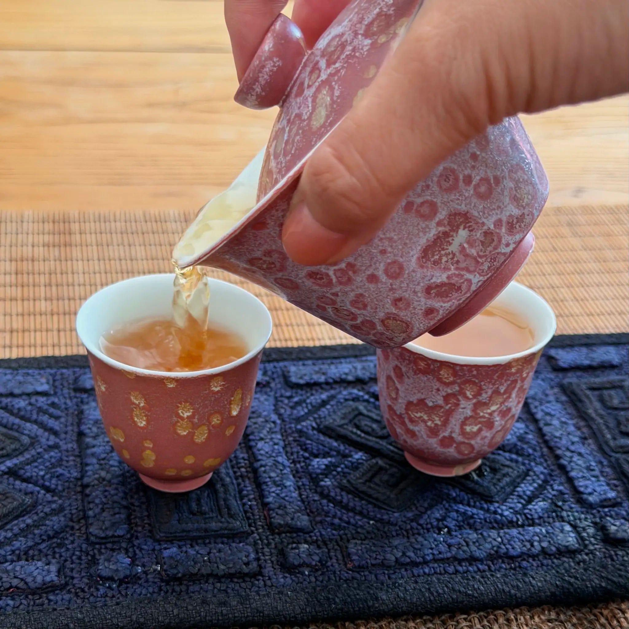 Frosted Rose Elemental Porcelain Gaiwan 100ml