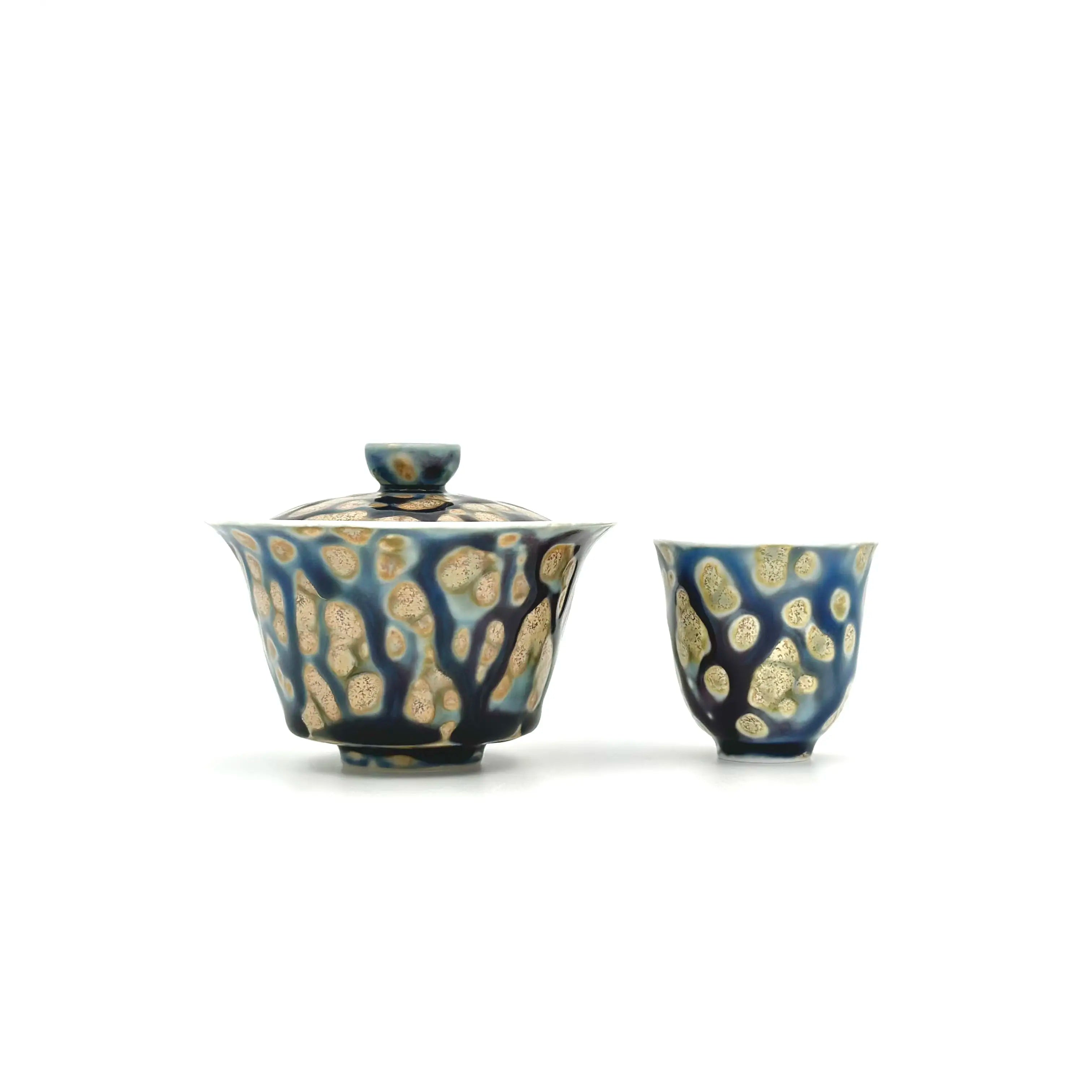 Ocean Veil Elemental Porcelain Gaiwan 90ml