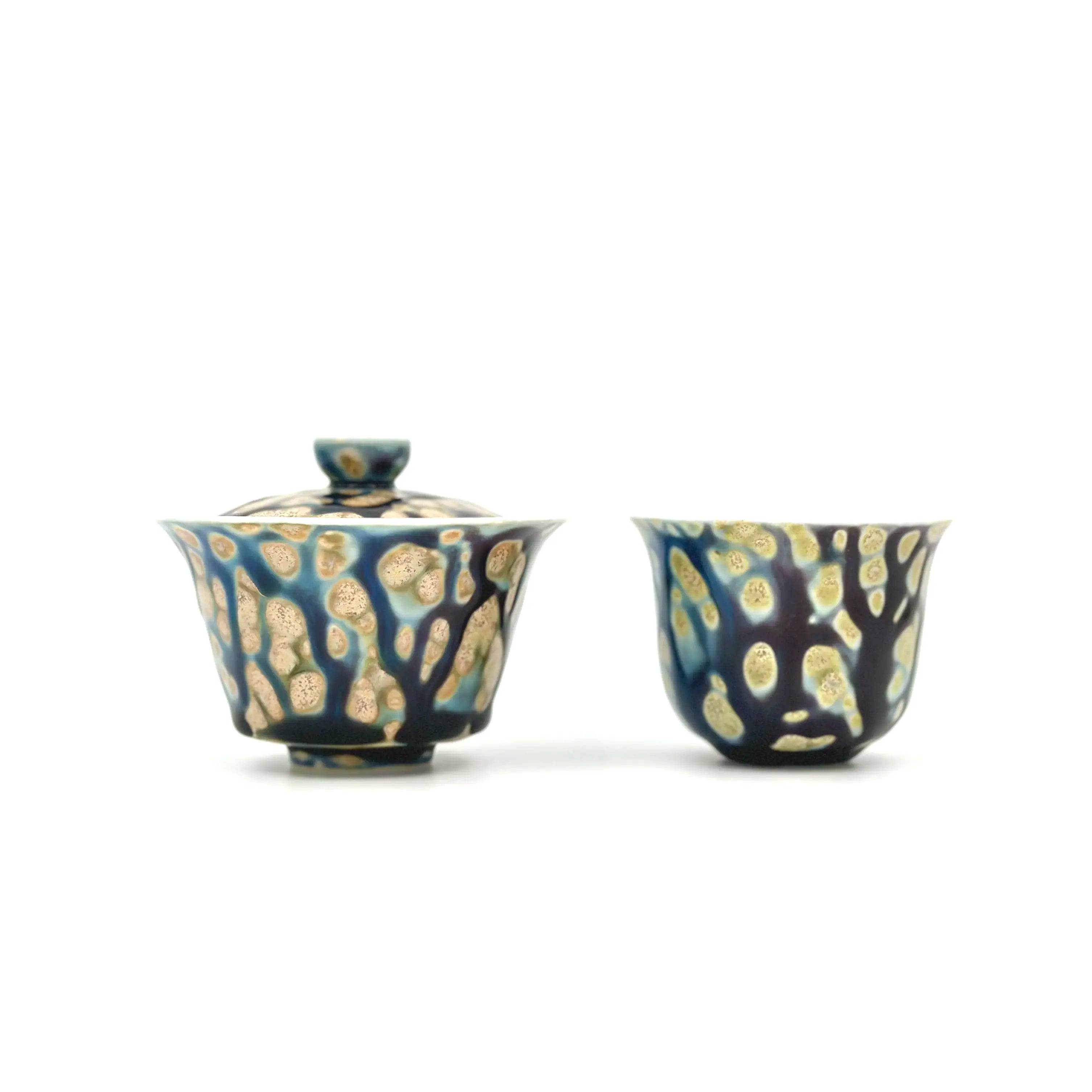 Ocean Veil Elemental Porcelain Gaiwan 90ml