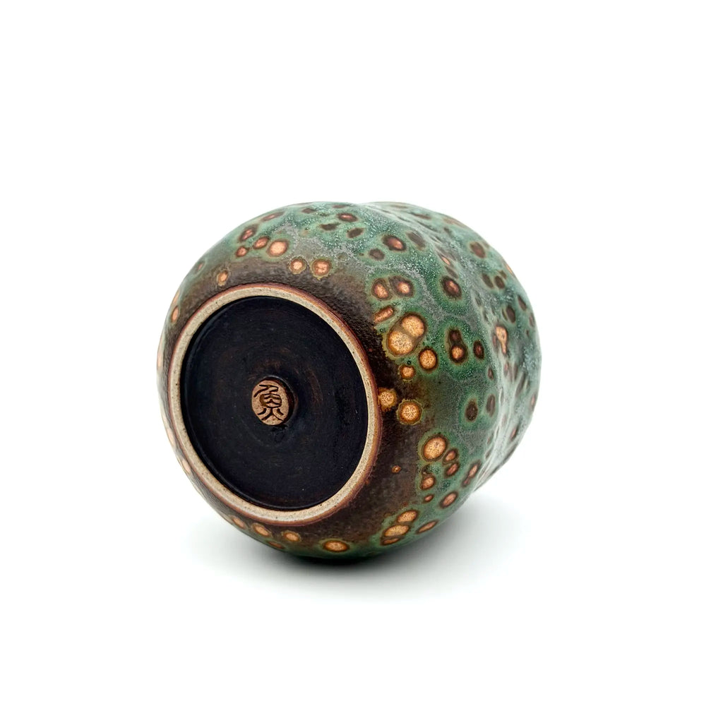 Palm Treasure Tea Canister · Aurora Shore