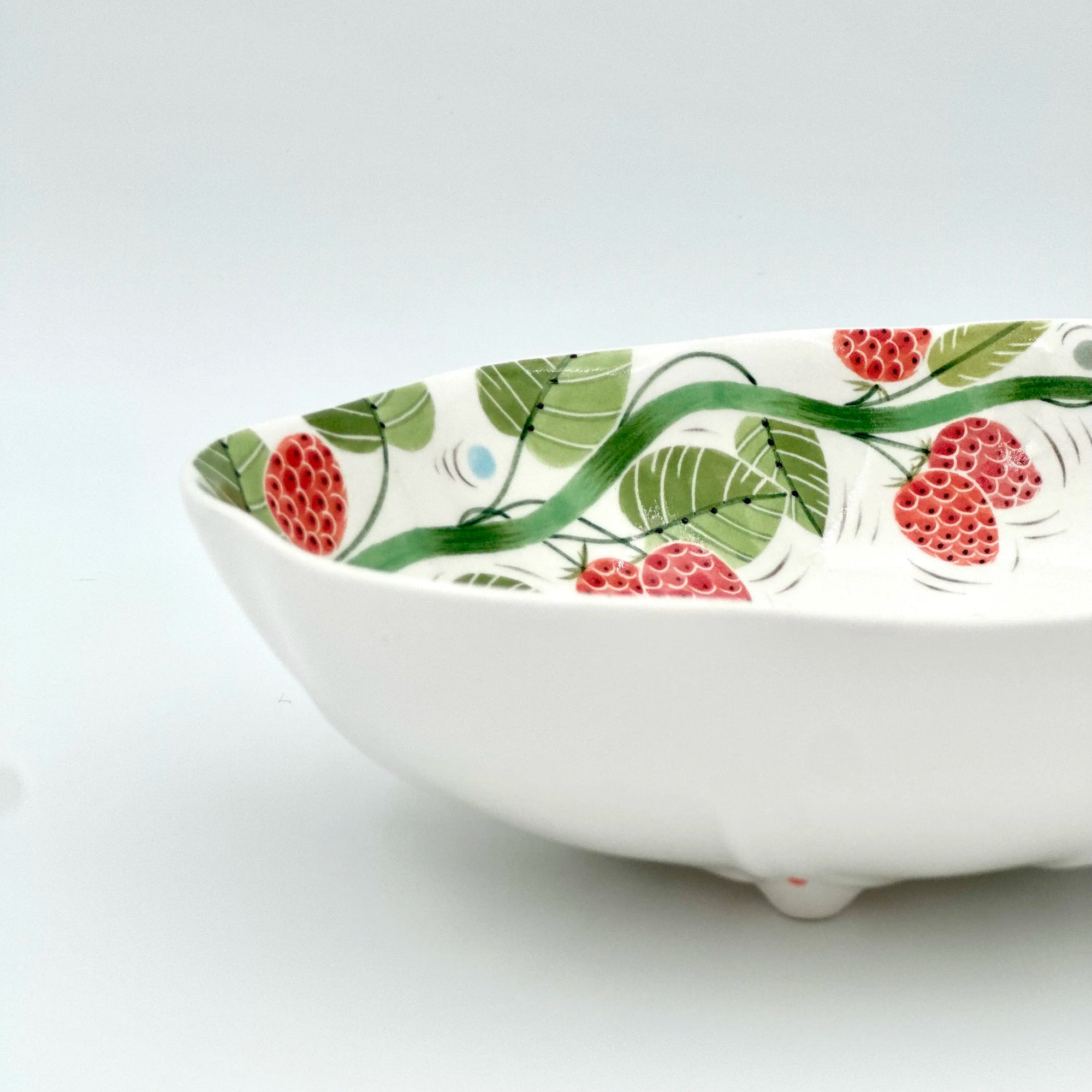 Raspberry Cloud Bowl