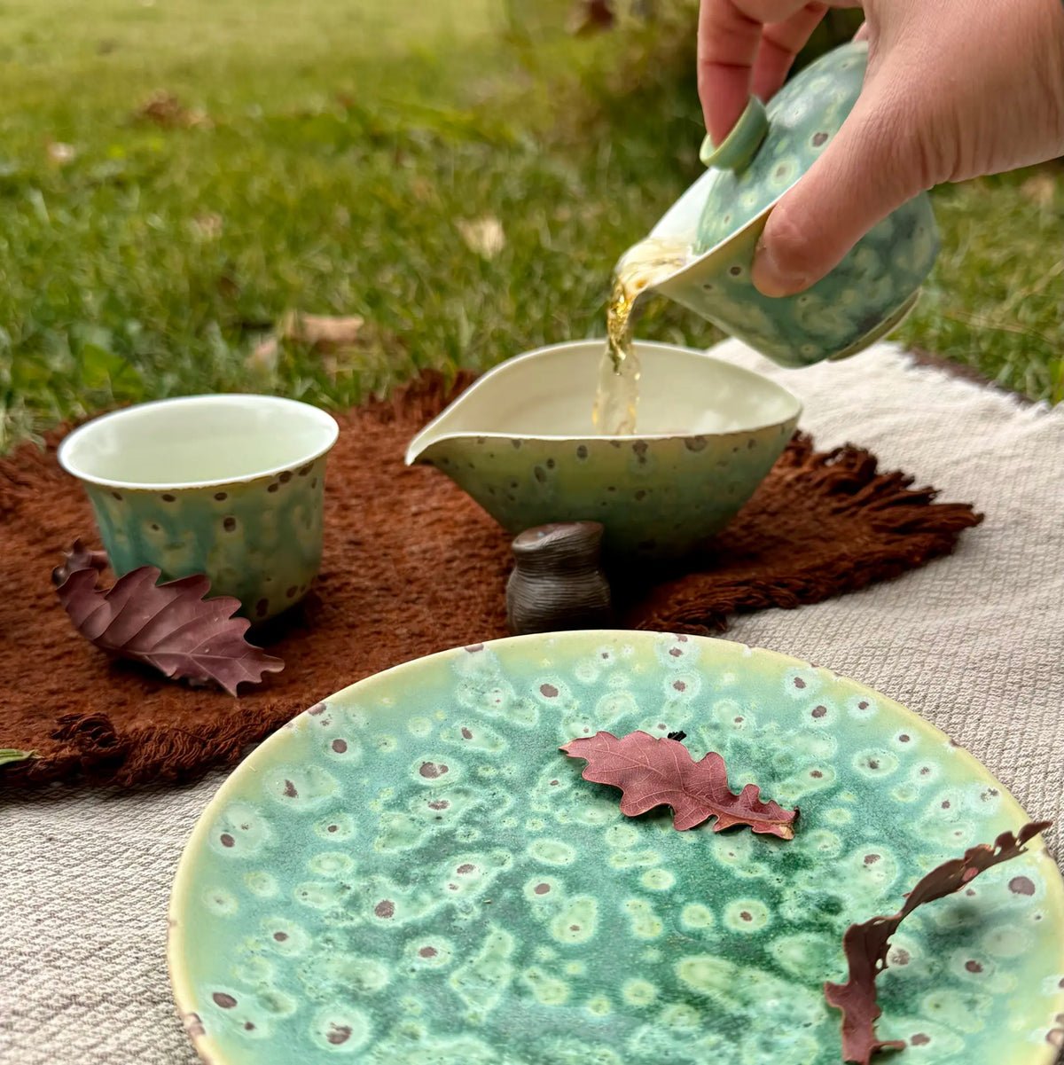 Sage Dust Elemental Tea Boat