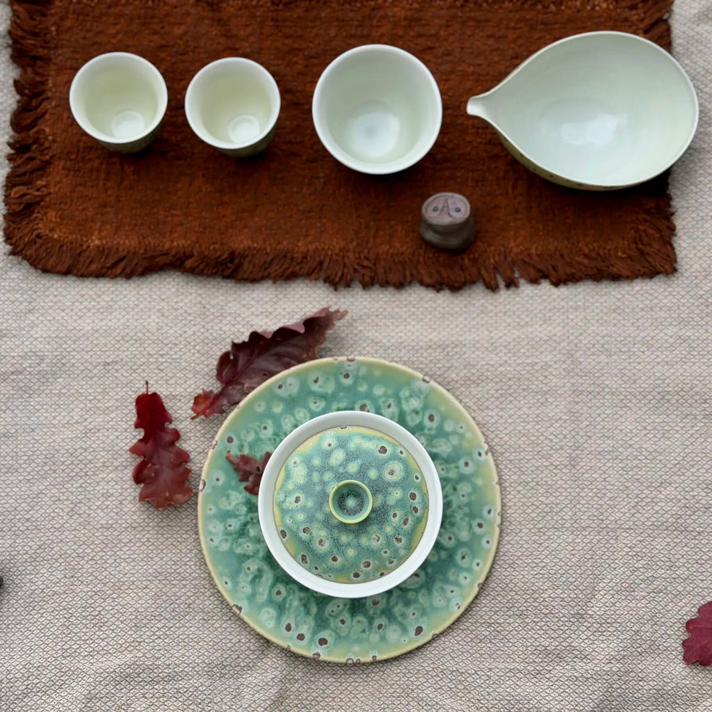 Sage Dust Elemental Porcelain Gaiwan 100ml