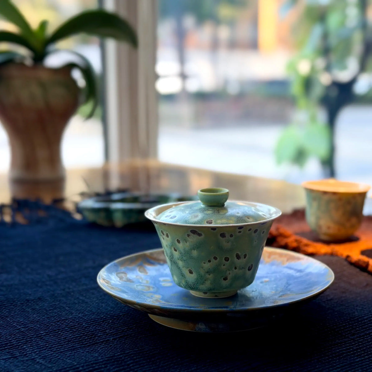 Sage Dust Elemental Porcelain Gaiwan 100ml